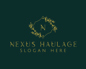 Floral Natural Stylist logo design