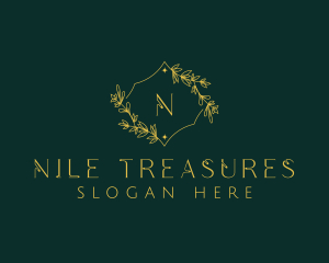 Floral Natural Stylist logo design