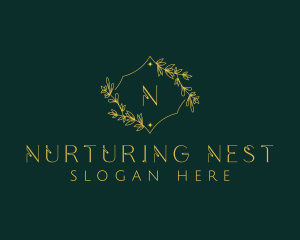 Floral Natural Stylist logo design