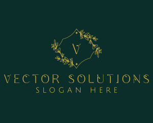 Floral Natural Stylist logo design