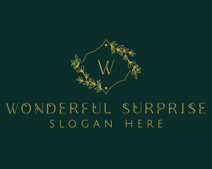 Floral Natural Stylist logo design