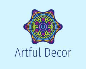 Star Illusion Decor  logo design