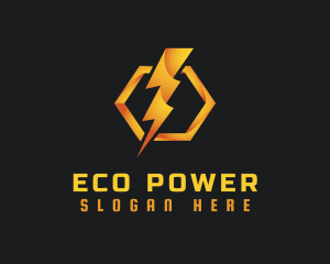 Electric Power Plant logo design