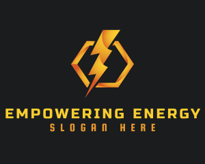 Electric Power Plant logo design