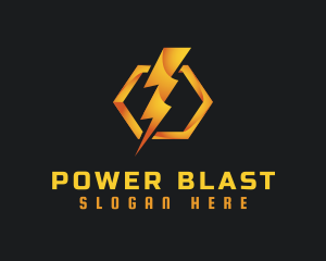 Electric Power Plant logo design