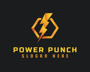 Electric Power Plant logo design