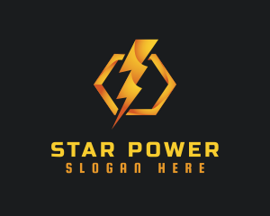 Electric Power Plant logo design