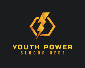 Electric Power Plant logo design