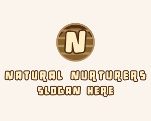 Wooden Log Furniture logo design