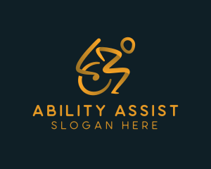 Wheelchair Disability Foundation logo design