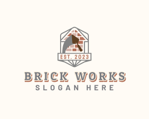 Brick House Masonry logo design