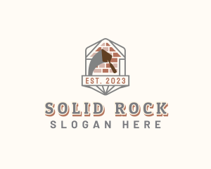 Brick House Masonry logo design