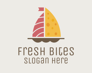 Salmon & Cheese Boat logo