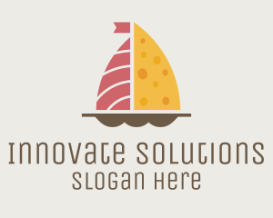 Salmon & Cheese Boat logo