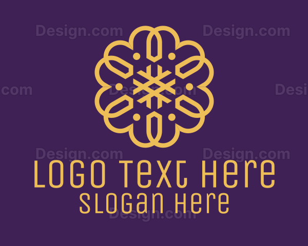 Yellow Floral Boutique Logo