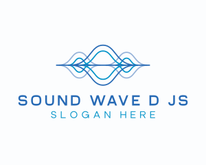 Audio Technology Waves logo design