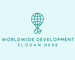 Elephant International Globe logo