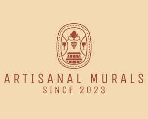 Barrel Winery Cellar logo design