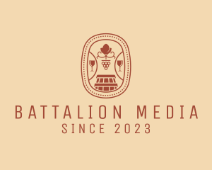 Barrel Winery Cellar logo design