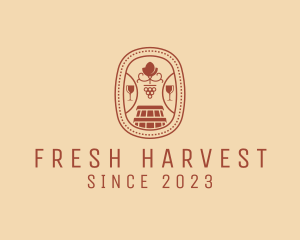 Barrel Winery Cellar logo design