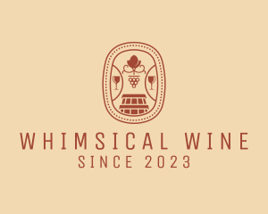 Barrel Winery Cellar logo design