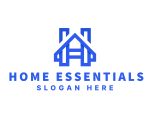 Home Residence Real Estate logo design