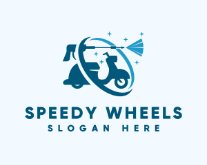 Motorcycle Scooter Pressure Cleaning logo