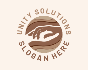 Social Helping Hands logo design