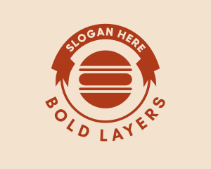 Hamburger Snack Diner logo design