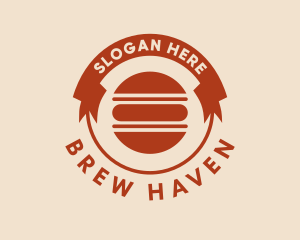 Hamburger Snack Diner logo design