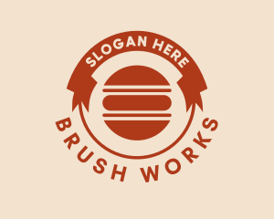 Hamburger Snack Diner logo design