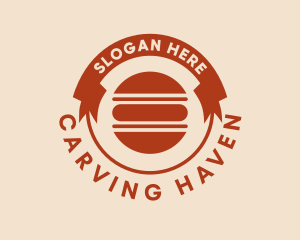 Hamburger Snack Diner logo design