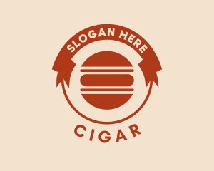 Hamburger Snack Diner logo design