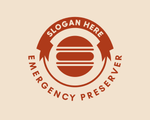 Hamburger Snack Diner logo design