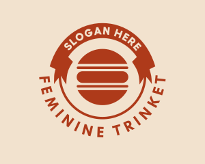 Hamburger Snack Diner logo design