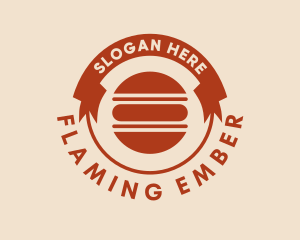 Hamburger Snack Diner logo design