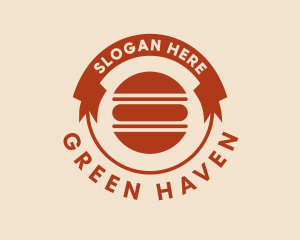 Hamburger Snack Diner logo design