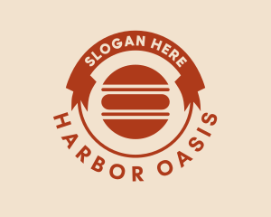 Hamburger Snack Diner logo design