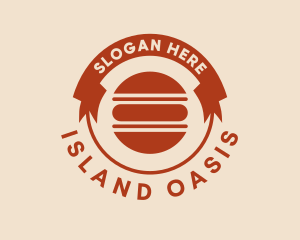 Hamburger Snack Diner logo design