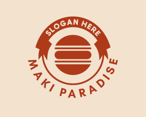 Hamburger Snack Diner logo design