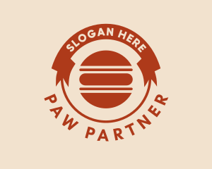 Hamburger Snack Diner logo design