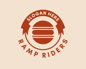 Hamburger Snack Diner logo design