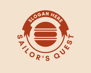 Hamburger Snack Diner logo design