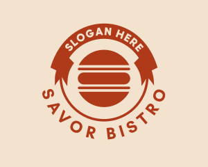 Hamburger Snack Diner logo design