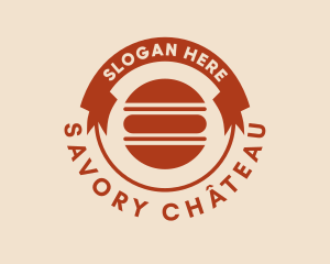 Hamburger Snack Diner logo design