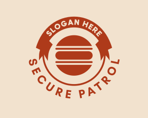 Hamburger Snack Diner logo design