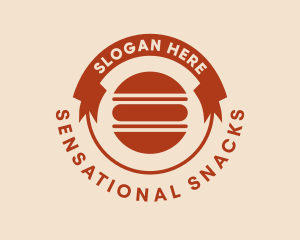 Hamburger Snack Diner logo design