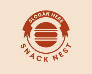 Hamburger Snack Diner logo design