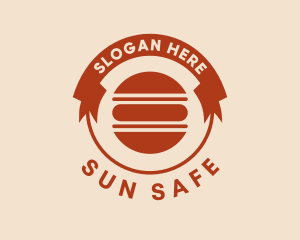 Hamburger Snack Diner logo design