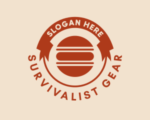 Hamburger Snack Diner logo design